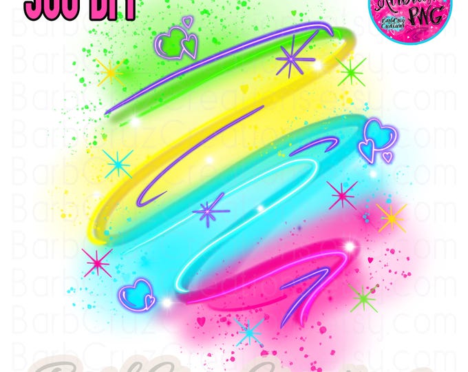 airbrushed Background, Back to the 80's, 80s baby, 80s girl, sublimation transfer, digital download, png, clipart, sublimation png, airbrush
