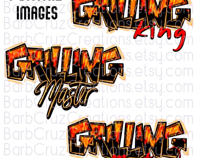 Grilling, Master, Grill, King, BBQ, customize png, digital image, sublimation design, digital download, clipart, Barbeque Graffiti, Airbrush