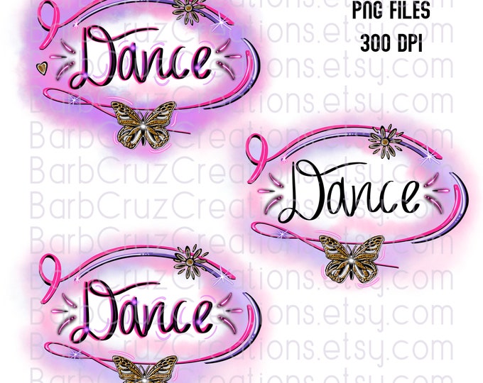 Airbrush png, Dance Digital, Dance clipart, Dance png, Airbrush png, Sublimation Design, Digital Download, Dance Design, purple, png, Pink