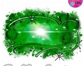 Aerógrafo png, Fondo de aerógrafo, Verde, camiseta, DTF, SVG, Clipart, diseños de sublimación, descarga digital, camiseta, Graffiti Retro Old School
