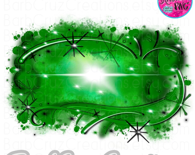 Airbrush png, Airbrush Background, Green, shirt, DTF, SVG, Clipart, sublimation designs, digital download, tshirt, Graffiti Retro Old School