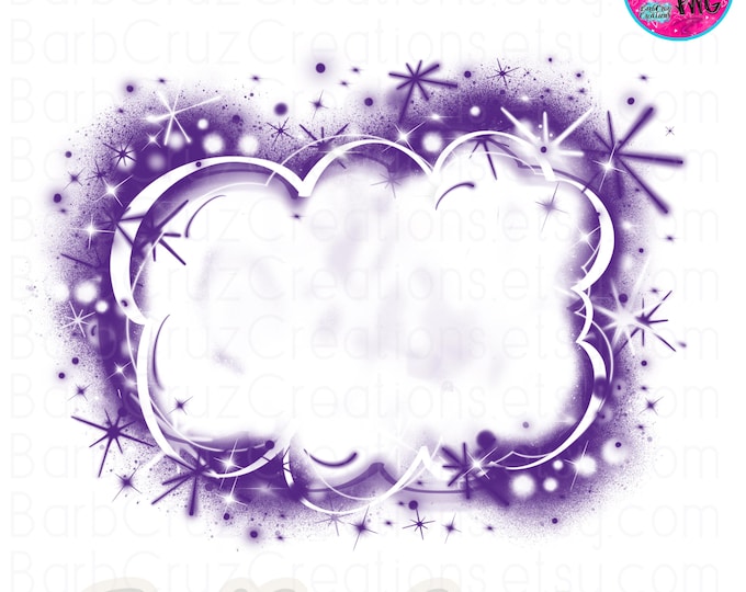 Airbrush png, Airbrush Background, Sublimation Design, Graffiti art, Vintage png, graffiti design, purple, white, Hip Hop Retro Clipart