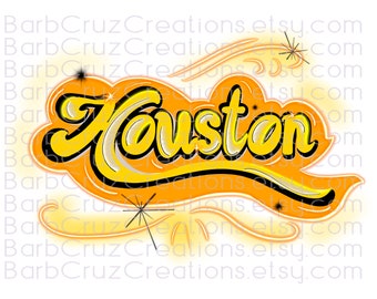 airbrush, Houston, TX, Texas, png, clipart, sublimation transfer, digital downloads, waterslides, Instant Downloads, Downtown Houston png