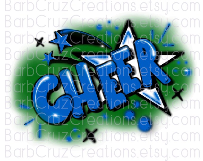 Cheerleader, Splatter paint designs, Cheer, Team shirt, Sports, Team, Digital Airbrush, Cheer Airbrush, Sublimations Design, png, green