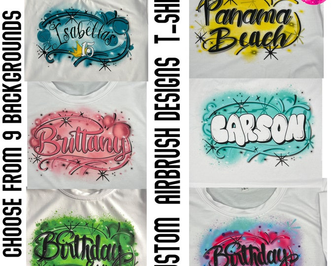 Airbrushed T-Shirt, Custom T-shirt, Retro Shirt, Graffiti Designs, Custom Airbrush T-Shirt, Airbrush png, Spray Paint, 90's Old School Shirt