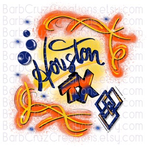 Houston, Sports, png, Baseball, digital download, Airbrush Houston png, sublimation designs, Houston Sports Shirt, TX, Texas