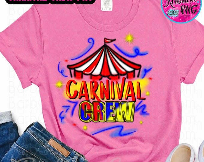 Comfort, Colors, Shirts, Carnival Crew, Airbrushed T-Shirts, 90's Style, trendy retro Custom, Apparel, Graffiti, Party, 2000's, 2 for 36.00