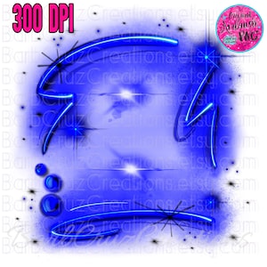 Airbrush png, Background, Blue, Backdrop, Graffiti Wall, sublimation design, digital download, digital airbrush, template, backdrop