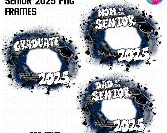 Vintage Boho Senior Graduate 2025, Retro Airbrush png, Vintage t-shirt png, Add your photo, Class of 2025, Sublimation, Graffiti Art, Custom