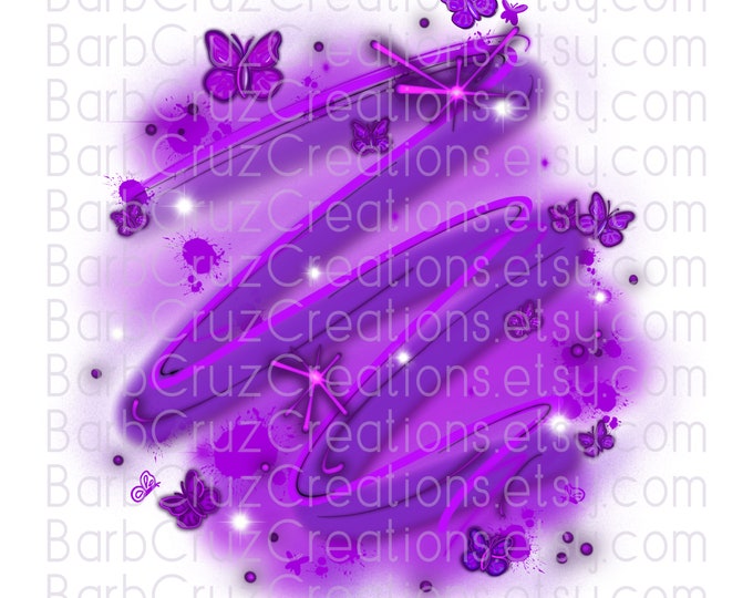 Airbrush Backgrounds, butterfly, Airbrush Purple Background, jpg, png, sublimation designs, digital download, digital airbrush, purple