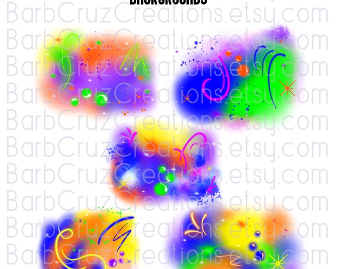 Airbrush Backgrounds, Bundle, Graffiti Wall, Full Shirt Backgrounds, Sublimation Designs, Digital Downloads, airbrush png, Print Ready