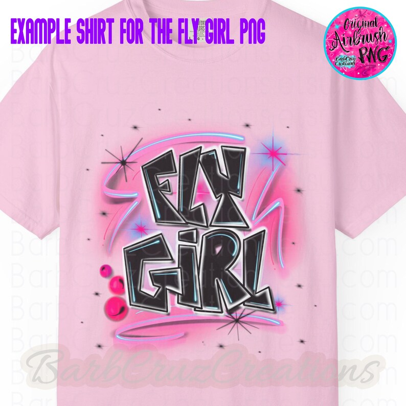 Download digitale PNG con aerografo rosa, Fly Girl, Hip Hop, trendy, Muro dei graffiti, clipart, design per sublimazione, anni '90 2000 immagine 2
