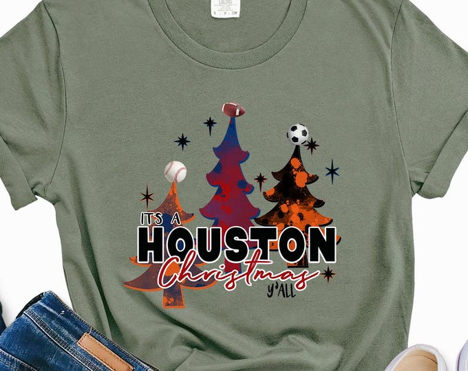 Houston, Sports, Christmas, png, Soccer, Baseball, Football, png, digital download, instant download, sublimation designs, Merry Christmas