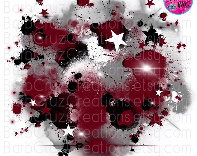 Airbrush png, Star Burst, Digital, sublimation designs, digital download, black, maroon, gray, airbrush background, backdrop, shirt transfer