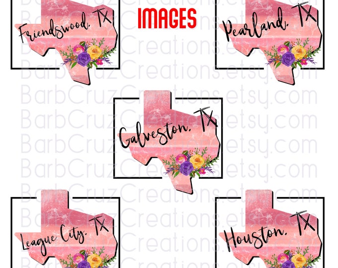 Texas Designs, TX, Galveston, Houston, League City, Friendswood, Pearland, png, Digital Download, Pink, Sublimation Designs, DTF, DTG
