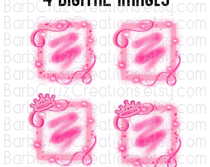 Bundle Images, Airbrush Backgrounds, pink png, Clipart, pngs, sublimation designs, digital downloads, tshirt designs, heat transfers, Pink