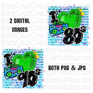 airbrush png, Background, 80&#39;s, 90&#39;s, boom box, graffiti, sublimation transfers, brick wall, hip hop, Backdrop, i love 80s, dtf, dtg