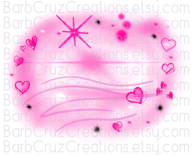 airbrush png, baby girl, pink hearts, sublimation transfer, digital download, Valentine’s Day, clipart, sublimation, graffiti art, Hip Hop