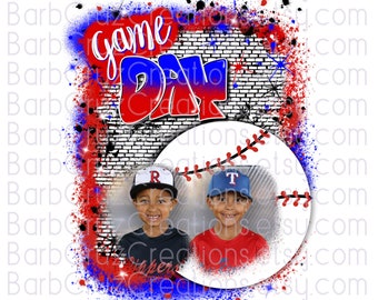Béisbol, Día del juego, Inserta tus fotos, Diseños de sublimación, png, Deportes png, Camiseta de béisbol, Mamá orgullosa, Papá, Juegos, Jugar a la pelota