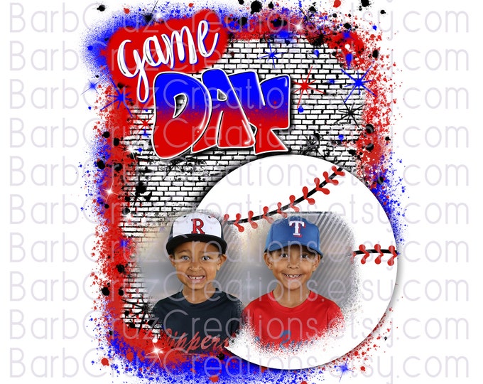 Baseball, Game Day, Insert your photos, Sublimation Designs, png, Sports png, Baseball Shirt, Proud Mom, Dad, Games, Play Ball
