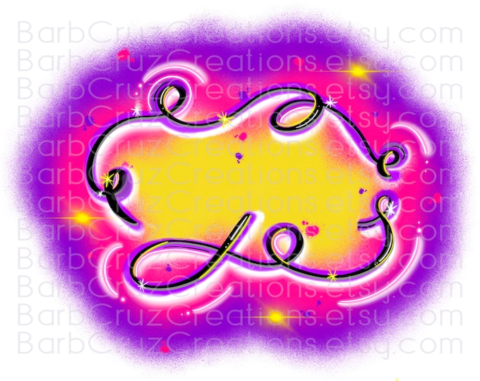 Airbrush png, graffiti art Backgrounds, Purple, Pink, Yellow, hip hop retro art, Sublimation Design, Digital Download, clipart, background