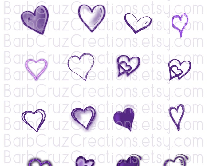 Airbrush png, Hearts, Love, Couple Design, Purple Heart, Sublimation Designs, Digital Downloads, clipart, Airbrush Designs, Graffiti art