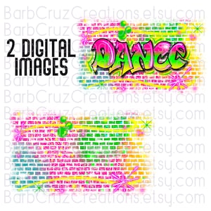 Airbrush png, Dance, Brick Wall, Hip Hop, dance, clipart, hip hop, sublimation designs, digital download, clipart, trendy dance shirt