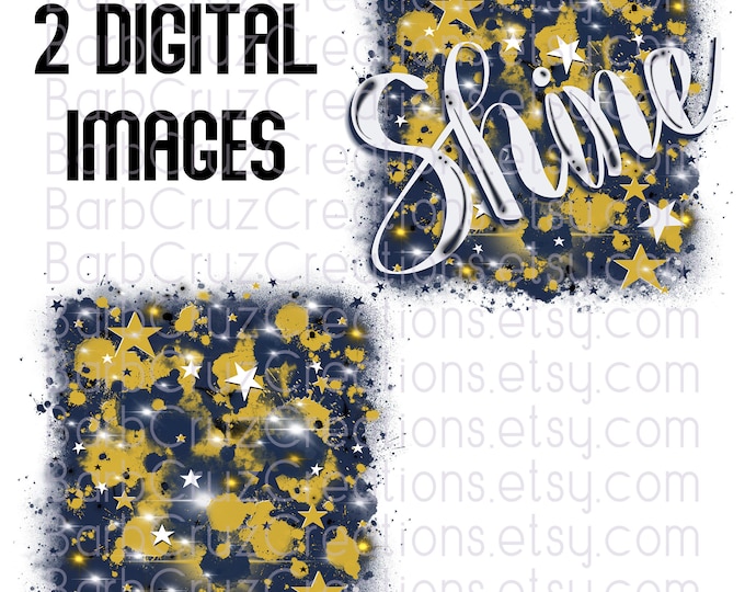 Star Burst, Airbrush, Navy Blue, Gold, Square, Background, Digital, png, sublimation designs, digital download, shirt transfer, blue, gold