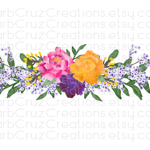 Floral Swag - Etsy