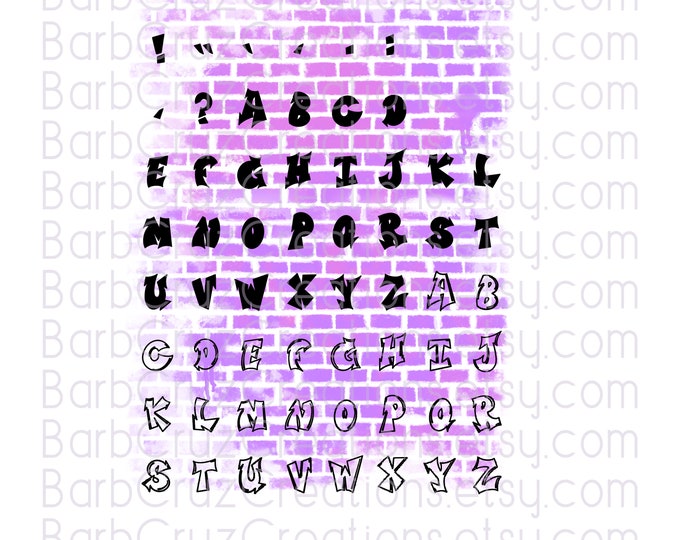 Airbrush font png, Graffiti Letters Open Font Type, Add to Airbrush, Boxy, Outline & Solid, Keyboard Fonts Type out your word, Alphabet 90's