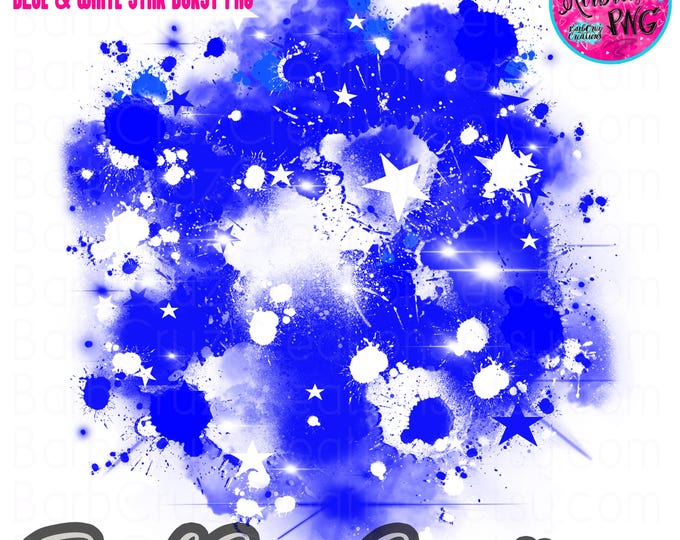 Airbrush, Digital Airbrush, Star bursts, Background, png, jpg, sublimation designs, digital download, digital airbrush, shirt transfer, blue