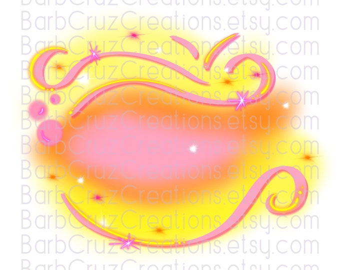 Airbrush Backgrounds, Sublimation for shirts, Custom Shirt, pink, png, Airbrush Shirt, tshirt designs, yellow, orange, 13th birthday, 90's