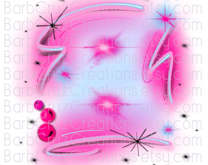 Pink Airbrush PNG Digital Download, Fly Girl, Hip Hop, trendy, Graffiti Wall, clipart, sublimation design, 90s 2000s