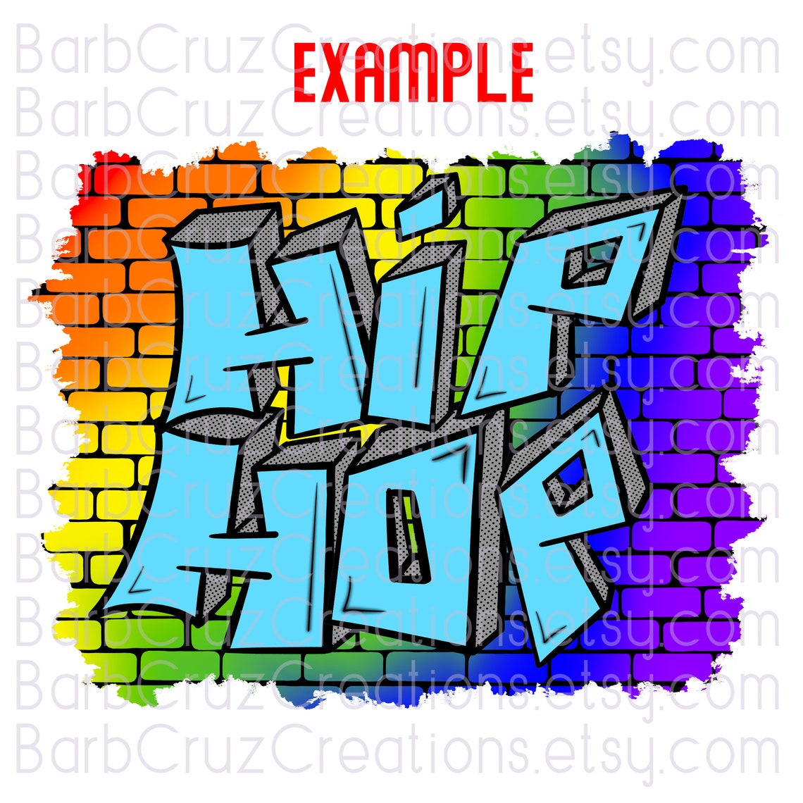 Airbrush Brick Wall Background Png Graffiti Wall Clipart Etsy Hong Kong