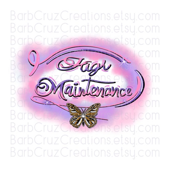 Airbrushed png, Airbrush clipart, High Maintenance, Airbrush pink, purple, clipart, png, sublimation, waterslides, digital downloads, tshirt