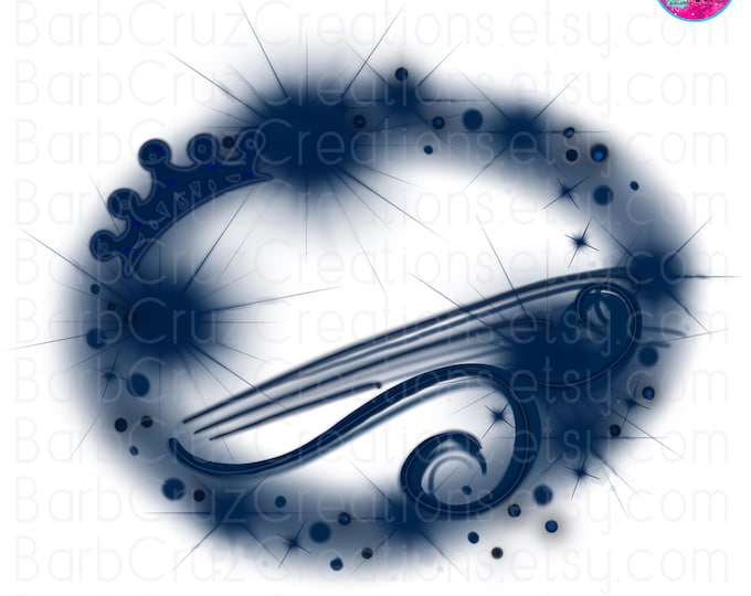 Airbrush Backgrounds, Dark Blue Airbrush Background with a crown, sublimation designs, digital, tshirt designs, Hip Hop Airbrush png
