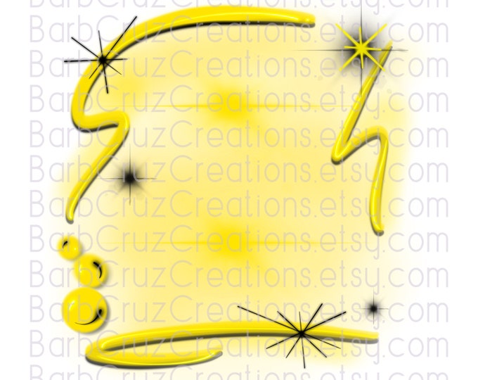 Airbrush png, Yellow Background, Hip Hop Style, Graffiti Wall, sublimation designs, digital download, png sublimation