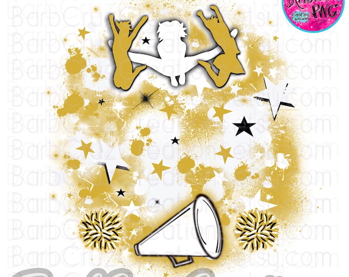 Airbrush PNG, Gold, Digital Airbrush, Star bursts, Background, sublimation design, digital download, digital airbrush, graffiti art, Hip Hop
