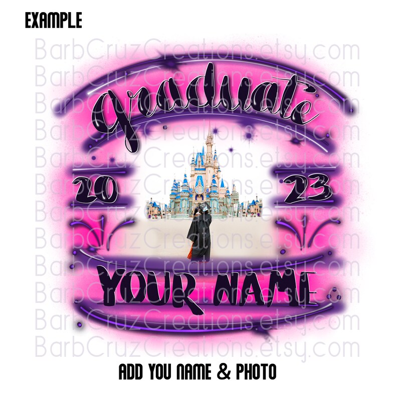 Graduate 2024, Airbrush Png, Senior, Grad, Senior 2024, Digital