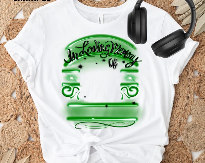 In loving Memory of, In Memory of, Sublimation Designs, Digital Downloads, Airbrush png, clipart, custom shirt, Custom memorial shirt, RIP