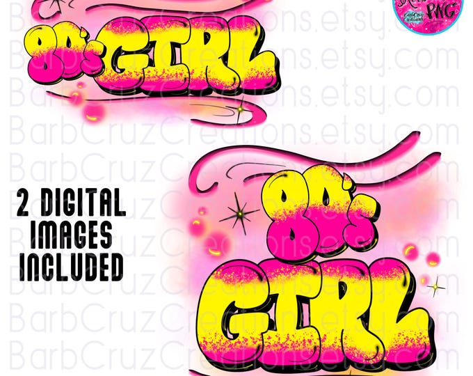 airbrush png / airbrush Background / 80s baby / sublimation / digital airbrush / sublimation / vintage / 80's girl / backdrop / 90's style