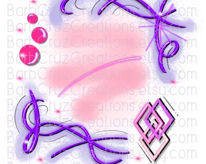 Airbrush png, Backgrounds, pink, purple, sublimation designs, digital downloads, tshirt designs, heat transfers, graffiti old school png