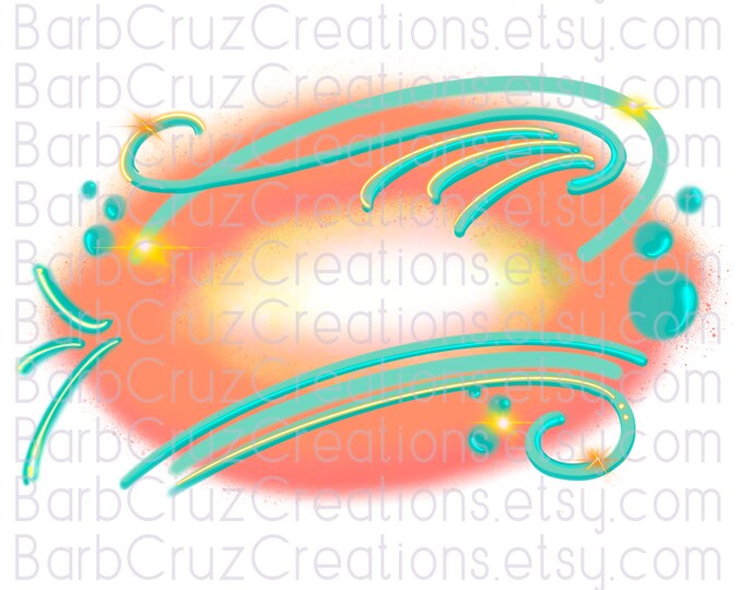 Airbrush Background, blessed, 4 digital images, pink, purple, Clipart, pngs, sublimation designs, digital download, tshirt design