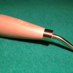 The Irish Hook (aka The Hartman Hook) Bent or Curved Hookie, Ball or Ergo Handle