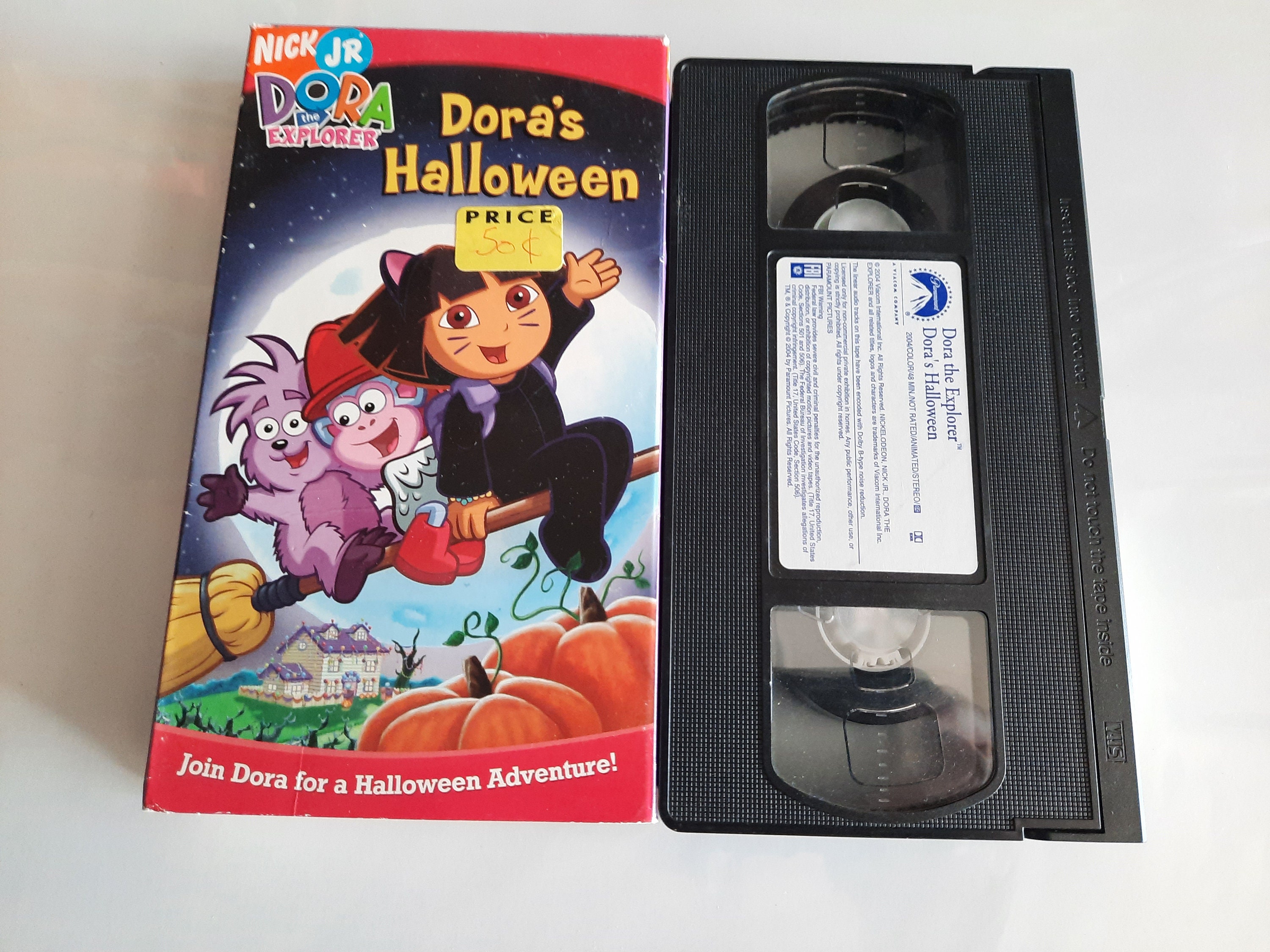 Dora the Explorer Dora's Halloween Vhs Etsy Finland