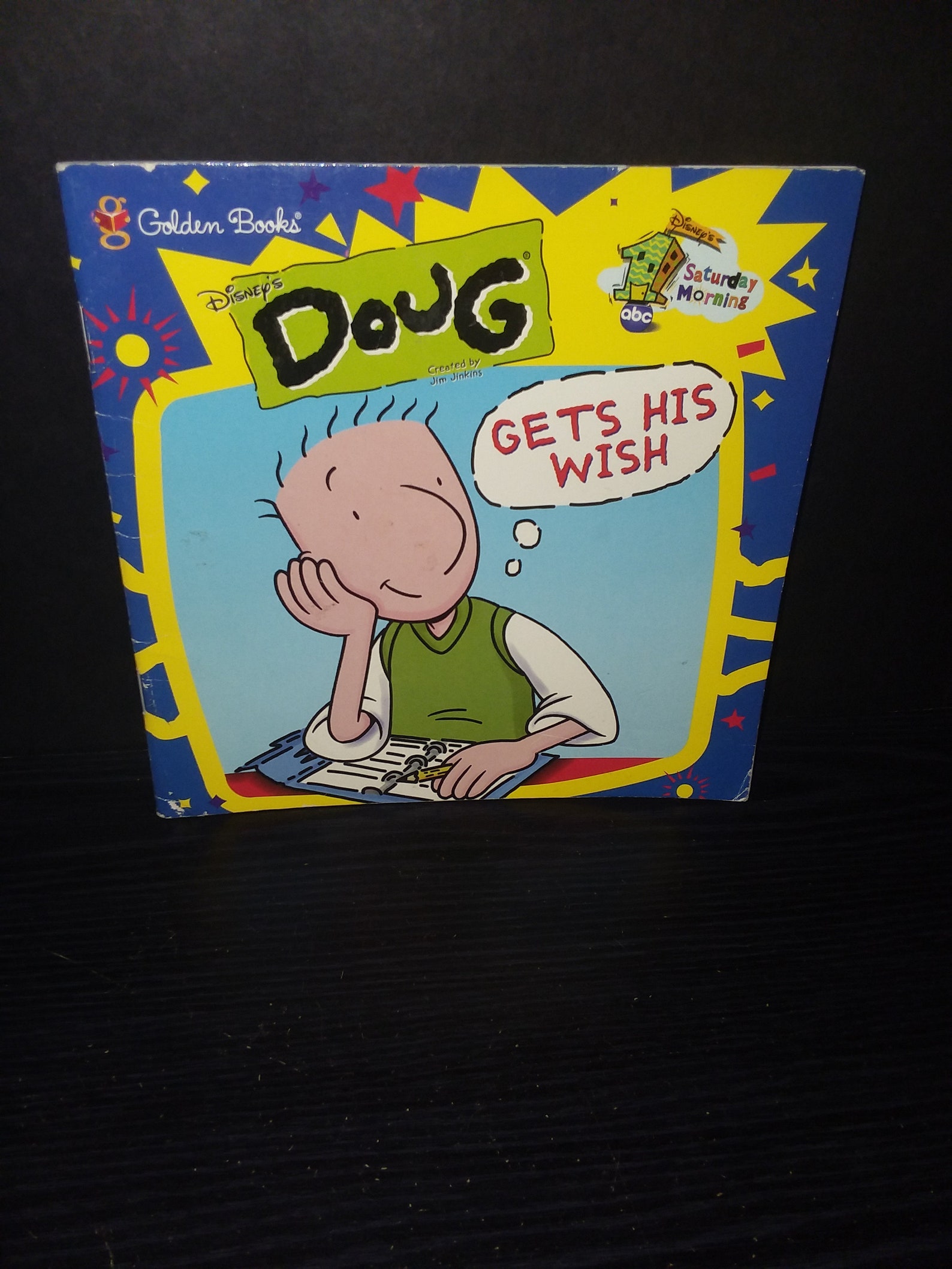 1999 Golden Book Disney Doug Gets his Wish book Etsy