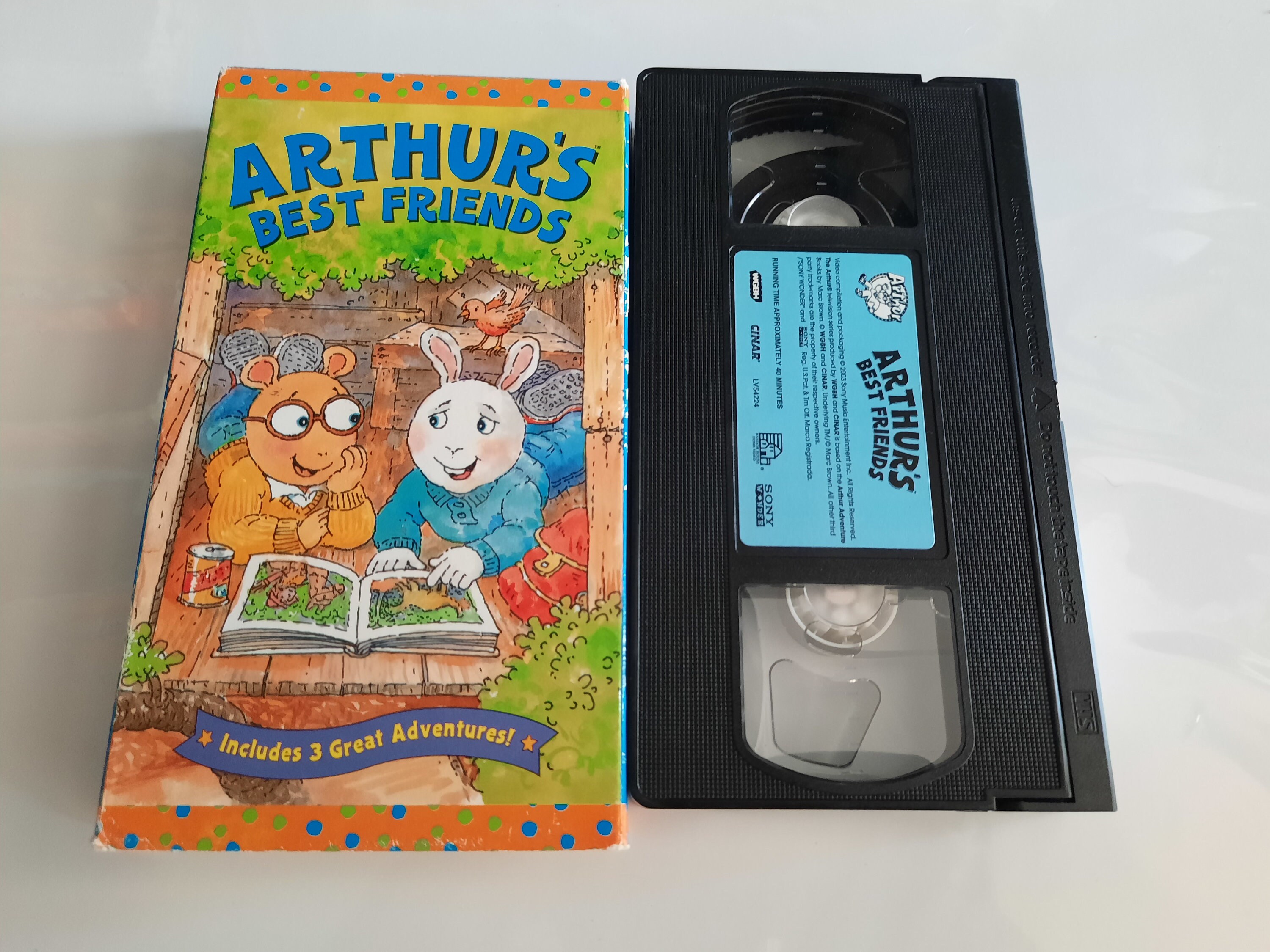 Arthurs Best Friends Cartoon Vhs Etsy