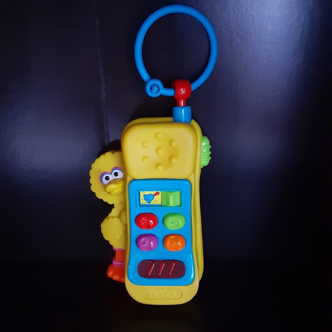 Vintage 1994 Big Bird baby telephone toy Sesame Street Etsy