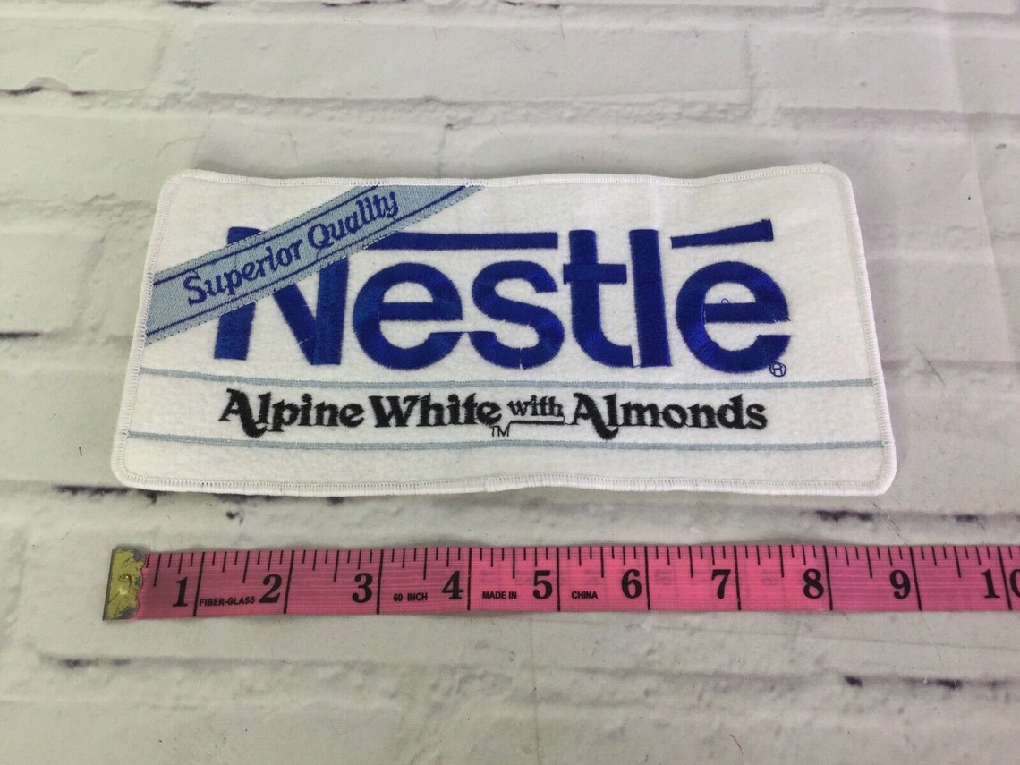 Vintage Nestle Alpine White Chocolate With Almonds Candy Bar Etsy UK