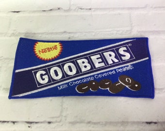 Vintage Nestle Goobers Candy Sew On Patch: New Old Stock